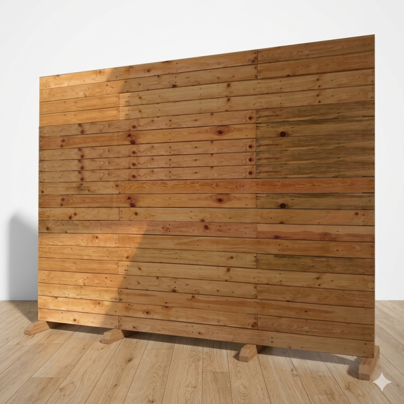 Location pour Fond de scène bois - Long 200cm - Larg 240cm - Couleur 1 Location pour Fond de scène bois - Long 200cm - Larg 240cm - Couleur 1