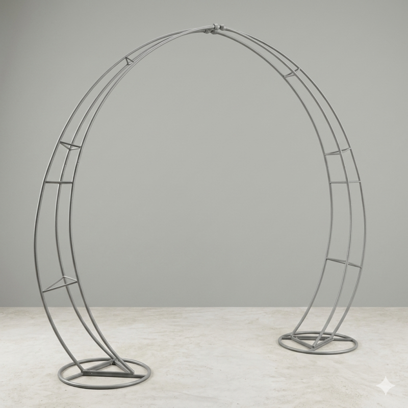 Location pour Arche Metallique Vierge - Pair - H 220cm Location pour Arche Metallique Vierge - Pair - H 220cm