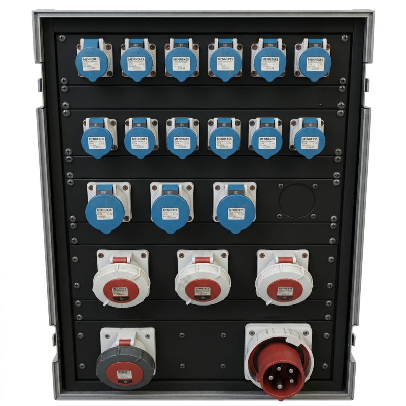 Armoire électrique 125 A - Hauteur 90cm, Longueur 78cm, Largeur 58cm