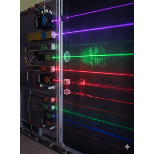 Location de Laser d'Animation Professionnel - 20 Watts RGB