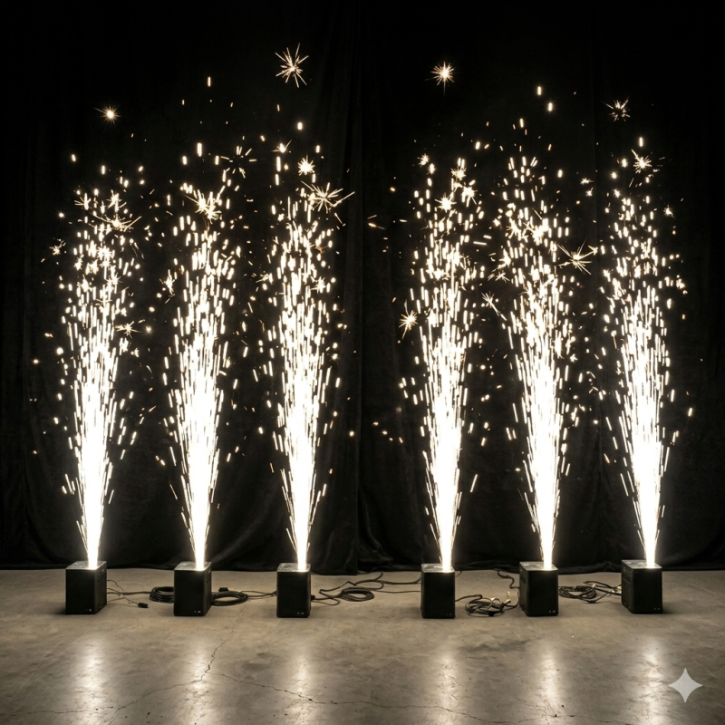 location de Machine à Étincelles Froides - Pack avec 500g de Poudre