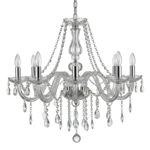 Location de Plafonnier Crystal - Petit Modèle (Diamètre 54 cm)