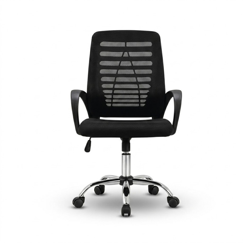 Chaise de Bureau Ergonomique Mesh Noir Premium 968-82-1 Chaise de Bureau Ergonomique Mesh Noir Premium 968-82-1