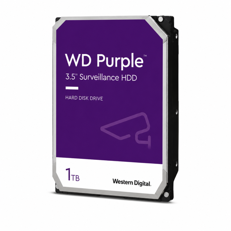 Disque dur interne HDD spécial NVR - 1 To Western Digital Purple - WD11PURZ