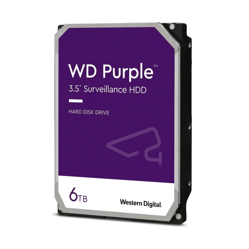 Disque dur interne HDD spécial NVR - 6 To Western Digital Purple - WD64PURZ Disque dur interne HDD spécial NVR - 6 To Western Digital Purple - WD64PURZ