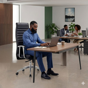 Fauteuil de Direction Ergonomique Premium 908-1 Fauteuil de Direction Ergonomique Premium 908-1