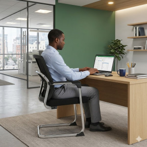 Chaise de Bureau Ergonomique Premium 5028-V-1 Chaise de Bureau Ergonomique Premium 5028-V-1