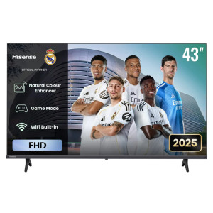 TV LED 43" - 108 cm - VIDAA Smart TV - Netflix - YouTube - Prime Video - Share to TV - Dolby Audio - Hisense - 43A4QS