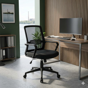 Chaise de Bureau Ergonomique en Maille Respirante Chaise de Bureau Ergonomique en Maille Respirante