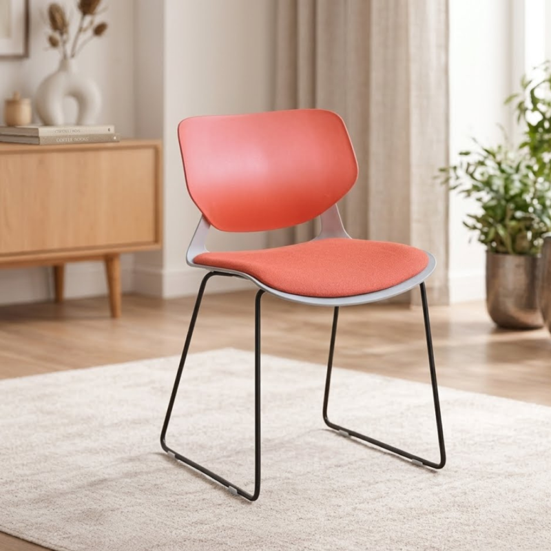 Chaise visiteur moderne - 54 x 45 x 78.5 cm