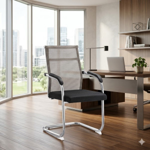 Chaise visiteur en maille Chaise visiteur en maille