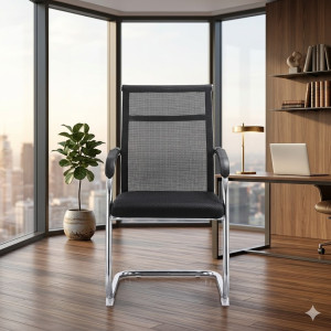 Chaise visiteur en maille Chaise visiteur en maille
