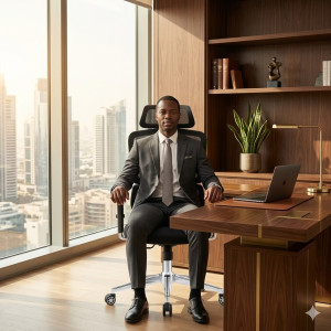 Chaise de Bureau Ergonomique Mesh Noir Premium