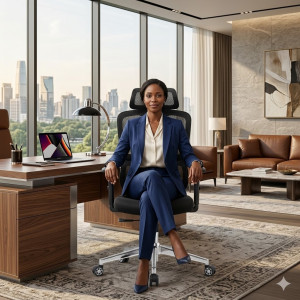 Chaise de Bureau Ergonomique Mesh Noir Premium