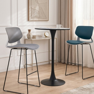 Chaise de comptoir ergonomique - 52 x 44.5 x 106