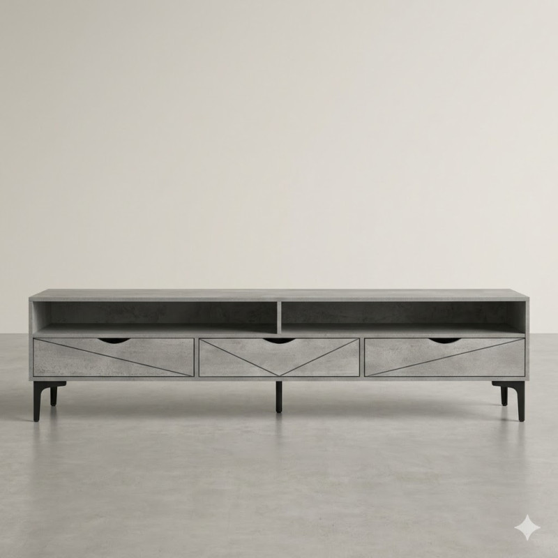 Meuble TV Design Scandinave – Élégance et Fonctionnalité Réunies