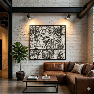 Tableau Mural d'Art Moderne