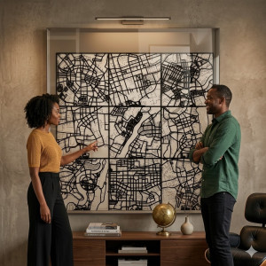 Tableau Mural d'Art Moderne