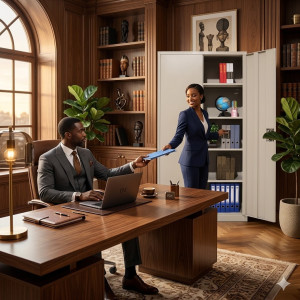 Casier de Rangement Métallique – Armoire de Bureau Professionnelle