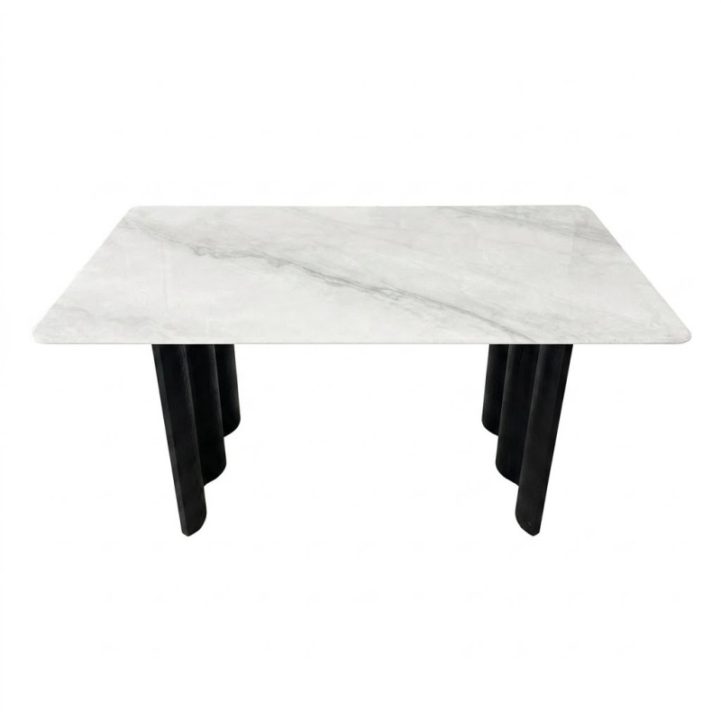 Table à manger en marbrée - T-26/2531