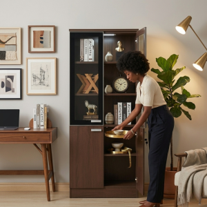 Bibliothèque – Meuble de Rangement Design et Spacieux