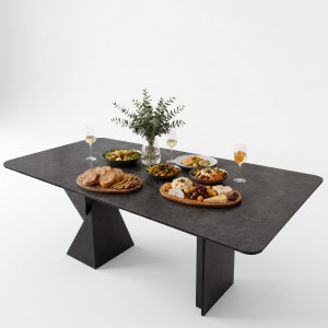 Table à manger - C-961 - 1800x800x75