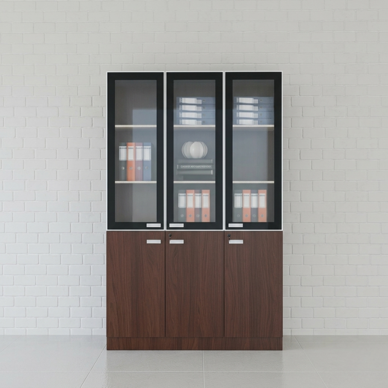 Vitrine de Présentation Modulaire et Rangement Sécurisé - Série Sentinel - 120X40X200 cm