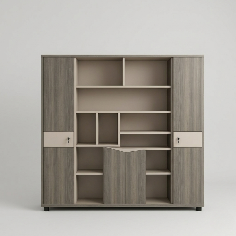 Meuble Rangement en bois - 240 x 40 x 200 cm