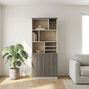 Armoire de Rangement Verticale Modulaire Haute Résistance - 80x40x200 cm