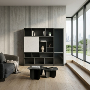 Meuble de Rangement en bois - 220X40X200 cm