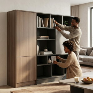 Meuble de Rangement Optimisé et Modulable - 180X85X40