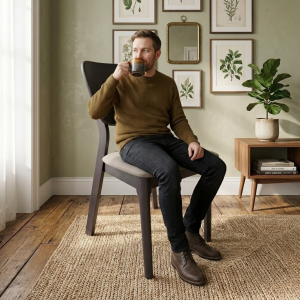 Chaise de salle à manger E208