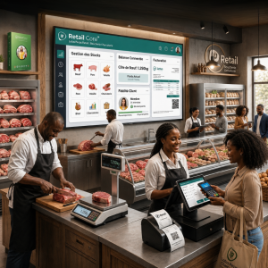 Logiciel de caisse pour Boucherie et Charcuterie - Lotus Pecas Retail (Licence 3 ans)
