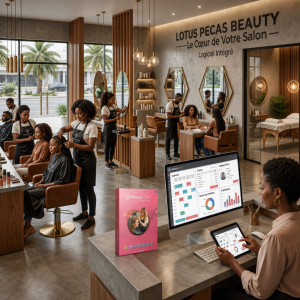 Logiciel de caisse pour Coiffure et esthétique - Lotus Pecas Beauty (Licence 3 ans)