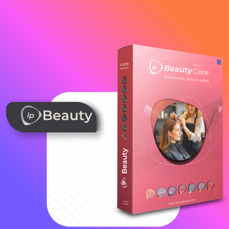 Logiciel de caisse pour Coiffure et esthétique - Lotus Pecas Beauty (Licence 3 ans)