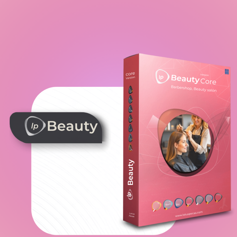 Logiciel de caisse pour Salon de manucure - Lotus Pecas Beauty (Licence 3 ans)