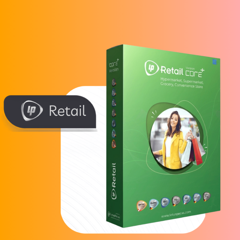 Logiciel de caisse pour Commerce de gros - Lotus Pecas Retail (Licence 3 ans)