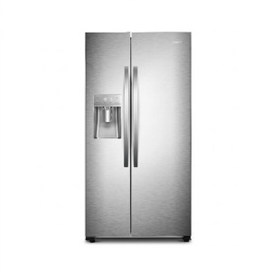 Réfrigérateur américain 2 portes 535L - distributeur d'eau Hisense - RC-70WS4SB