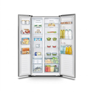 Réfrigérateur américain deux portes 516 litres Hisense – RC-67WC4SB