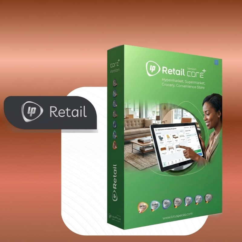 Logiciel de caisse pour Magasin de meubles - Lotus Pecas Retail (Licence 3 ans)