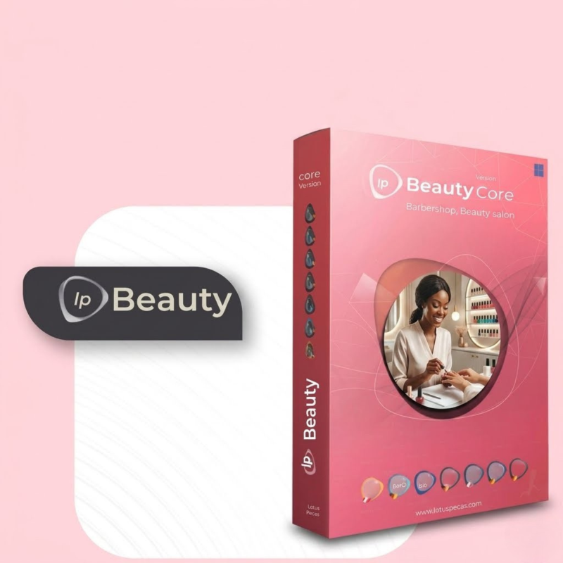 Logiciel de caisse pour Salon de manucure - Lotus Pecas Beauty (Licence 3 ans)