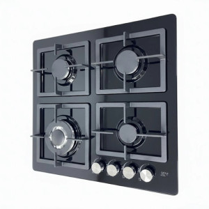 Plaque de cuisson à gaz encastrable de 60 cm- Midea - GAZ_60G40ME007-GFT