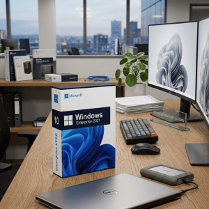 Licence Authentique Microsoft Windows 10 IoT Enterprise 2021 LTSC Pour 1 Poste