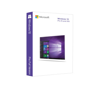 Microsoft Microsoft Windows 10 Pro N & KN Pour 1 Poste - Licence Authentique