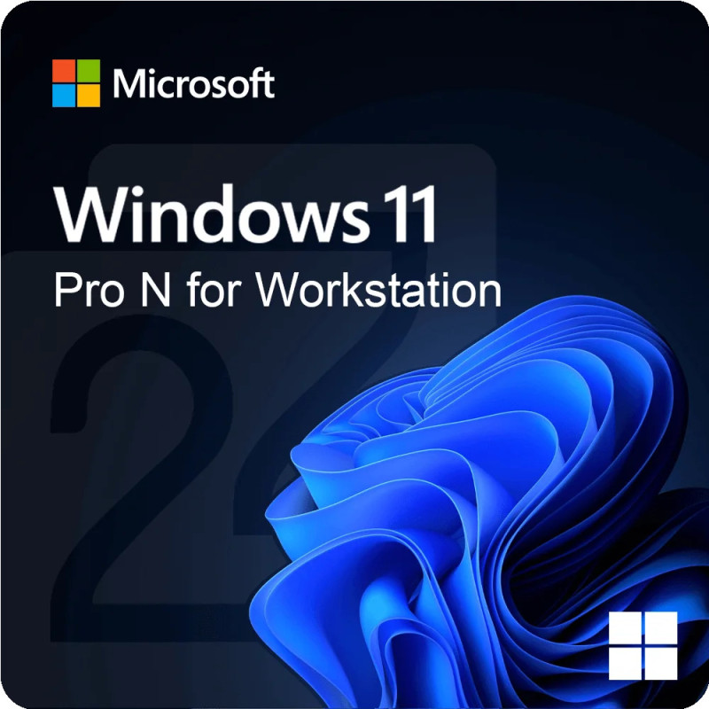 Microsoft Windows 11 Pro N for Workstation Pour 1 Poste - Licence Authentique