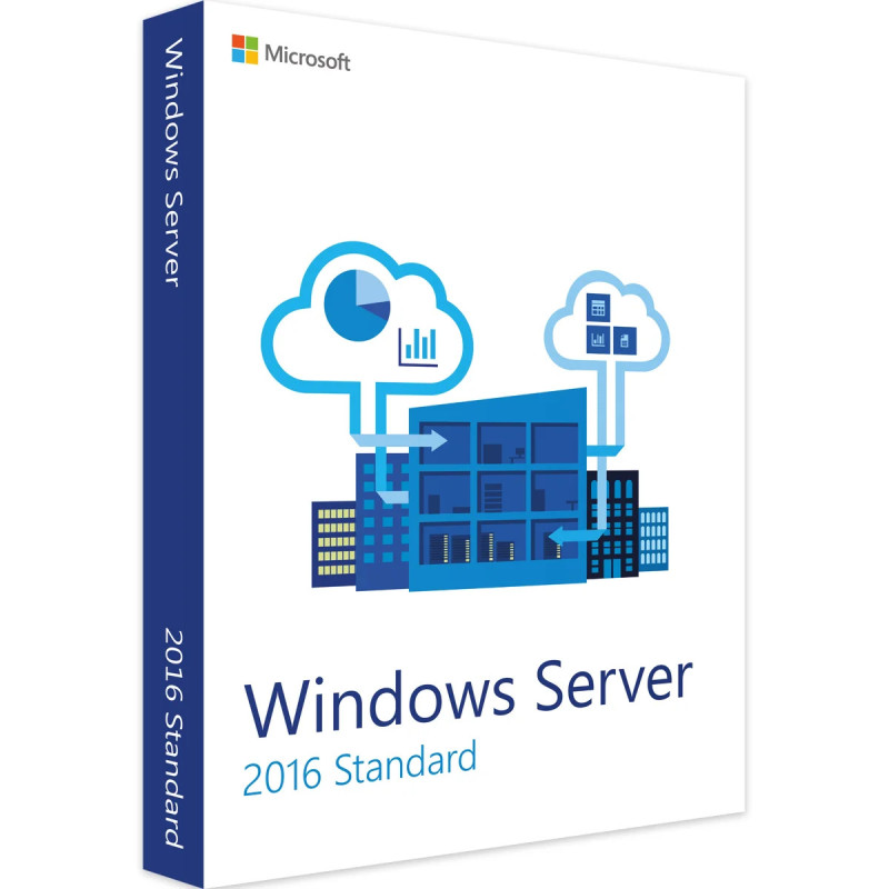 Microsoft Windows Server 2016 Standard Open-NL 16 Core Microsoft Windows Server 2016 Standard Open-NL 16 Core