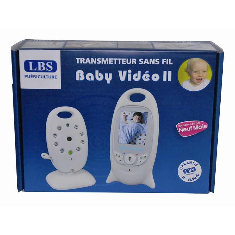 Ecoute-bébé et surveillance caméra Baby Video II LBS Medical