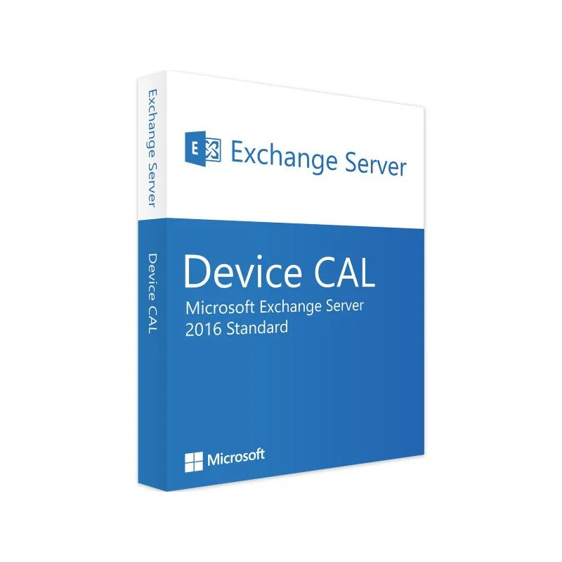 Microsoft Exchange Server 2016 Standard, 1 Device CAL - Licence Authentique