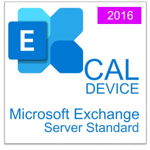 Microsoft Exchange Server 2016 Standard, 1 Device CAL - Licence Authentique