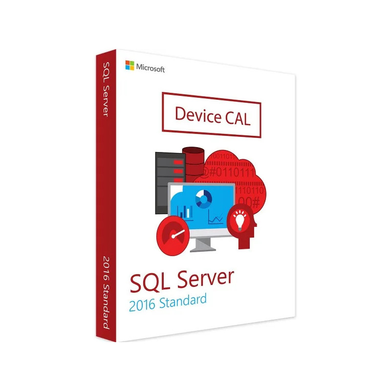 Microsoft SQL Server 2016 Standard 1 Device CAL